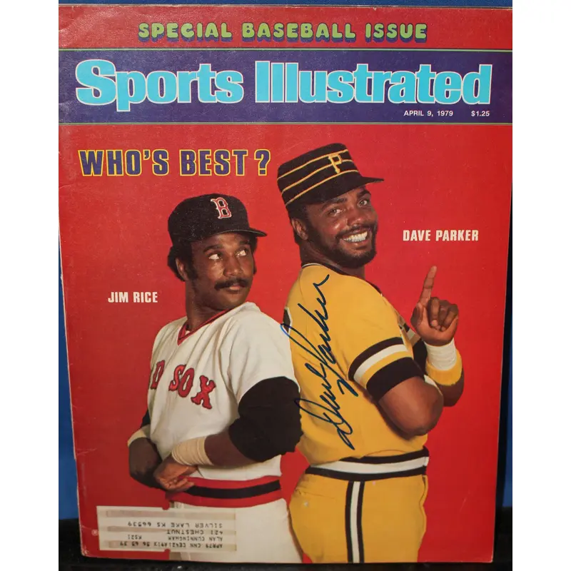 1979 Dave Parker Pittsburgh Pirates Autographed Sports Illustrated Issue