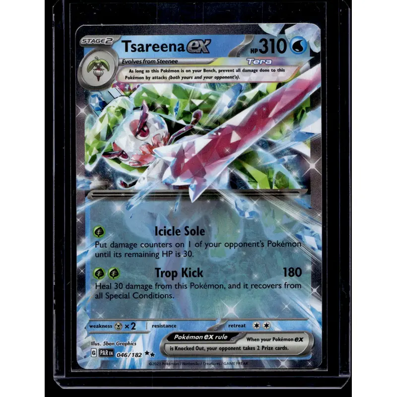 2023 Pokemon - Scarlet & Violet - Paradox Rift - Tsareena ex #046