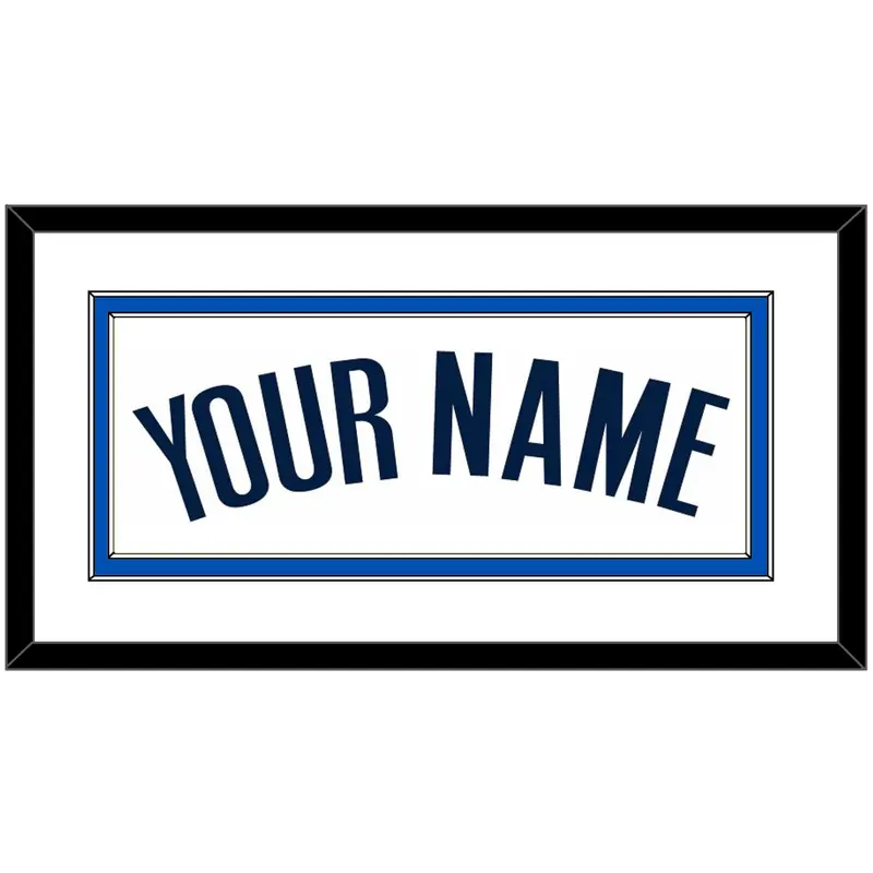 Dallas Name - White Association - Double Mat 1