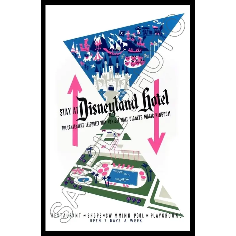 Disneyland Hotel Poster 11X17 - 1267