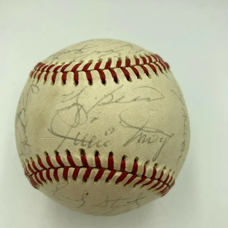Willie Mays Tom Seaver 1975 New York Mets Team Signed National League Baseball