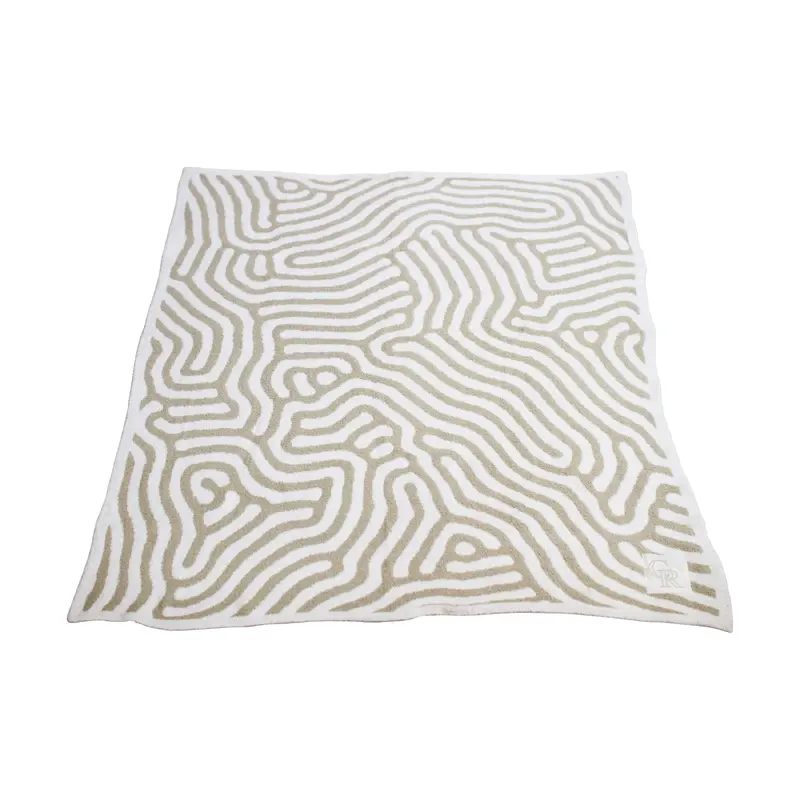 Colorado Rockies Luxe Dreams Throw