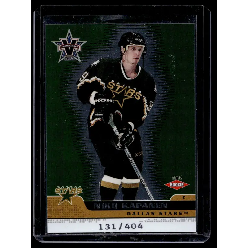 2001-02 Pacific Vanguard - Rookie - Niko Kapanen #108 /404 RC