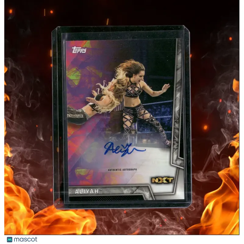 2018 Topps NXT Women's Division Aliyah Auto 031/199 #32