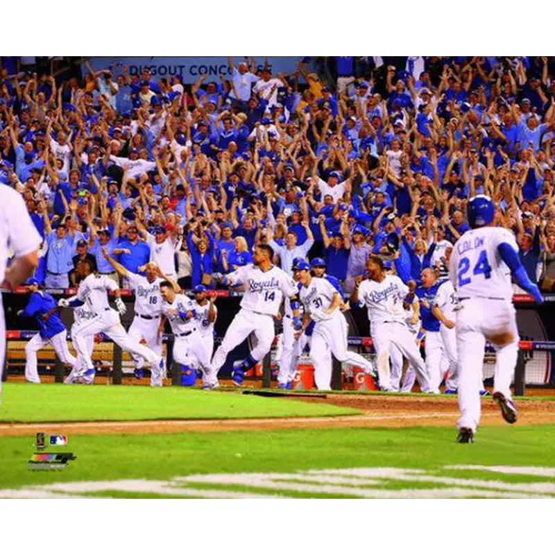 Kansas City Royals "Wild Celebration" (9/30/2014) Premium Poster Print - Photofile 16x20