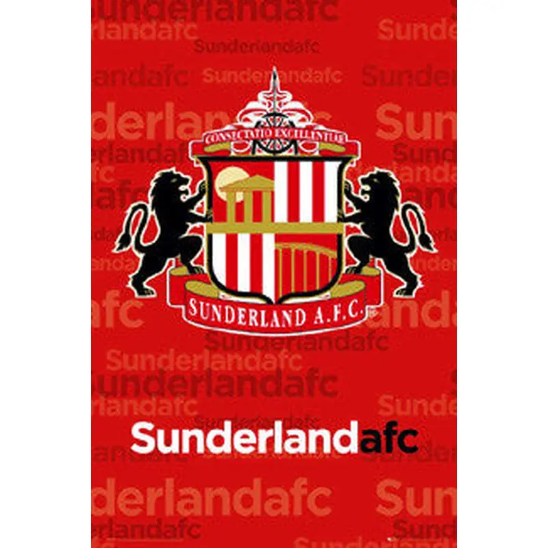 Sunderland AFC Team Crest Logo Poster - GB Eye