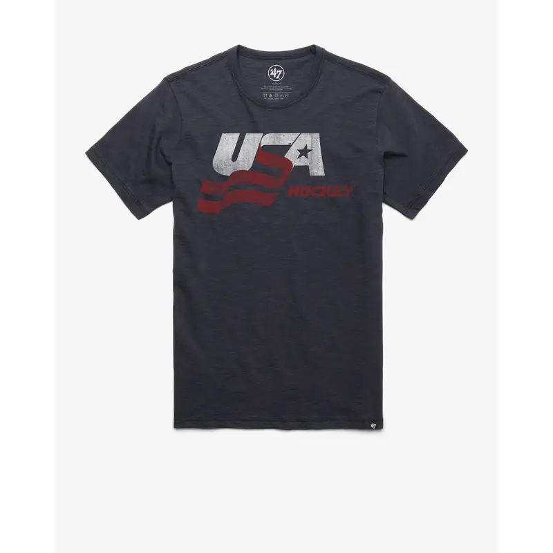 USA HOCKEY GRIT '47 SCRUM TEE