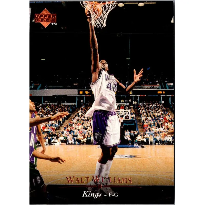1995 Upper Deck Electric Court Gold Walt Williams #75