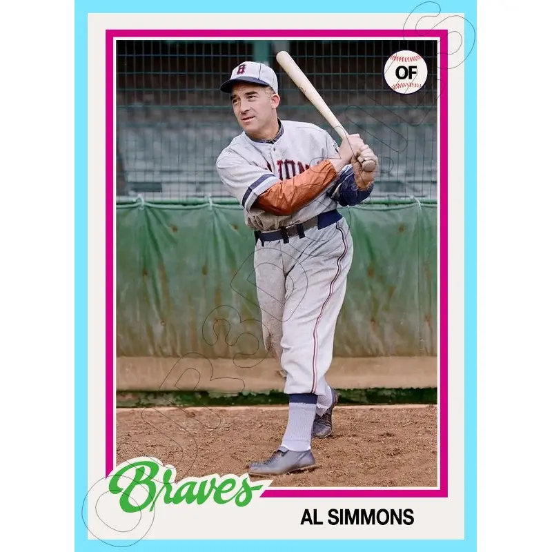 Al Simmons 1978 Topps Custom Card - 4905