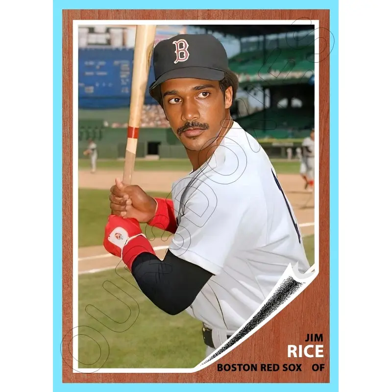 Jim Rice 1962 Topps Custom Card - 4301
