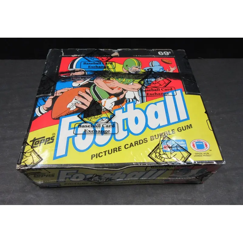 1987 Topps Football Unopened Cello Box (BBCE) (X-Out)