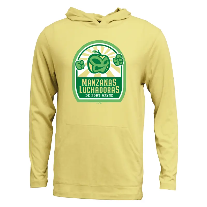Fort Wayne Manzanas Yellow LS Hoodie