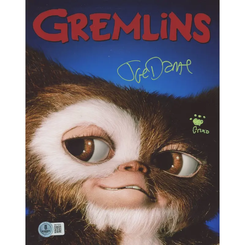Joe Dante Gremlins "Gizmo" Authentic Signed 8x10 Photo Autographed BAS #BN73233