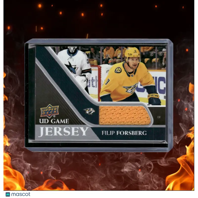 2020-21 Upper Deck Filip Forsberg UD Game Jersey #GJ-FF