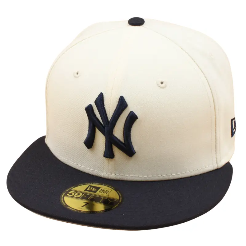 New Era - 59FIFTY Fitted Cap - New York Yankees - 2-Tone - Chrome/Navy