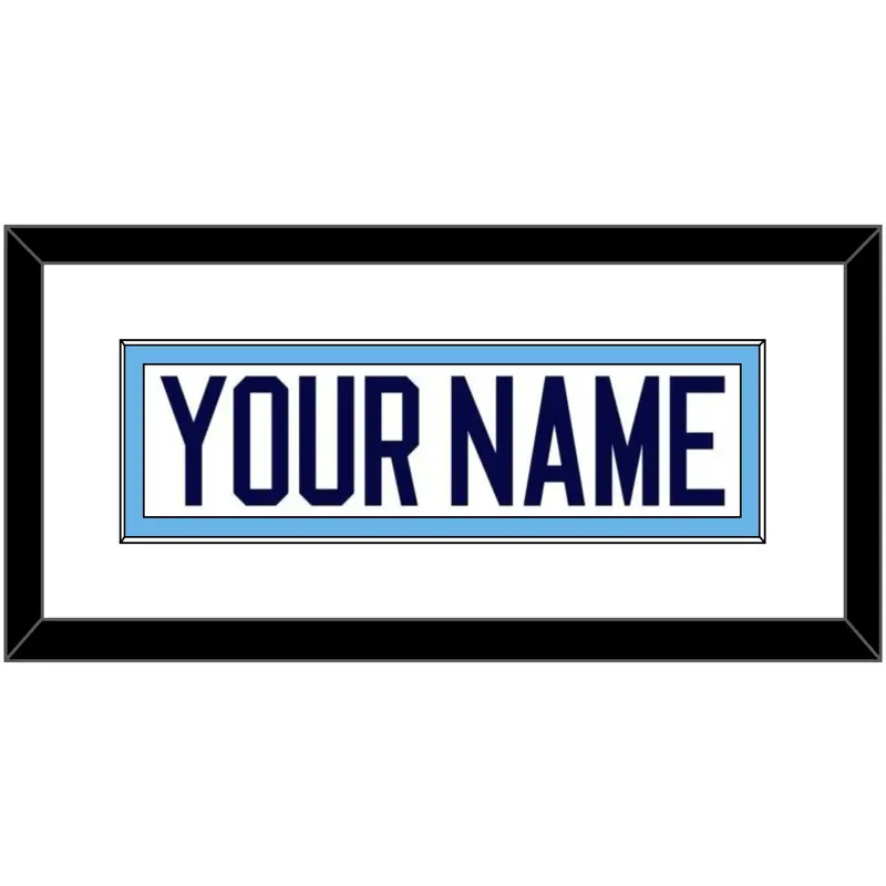 Maine Hockey Nameplate - Home White (1994-2008) - Single Mat 1