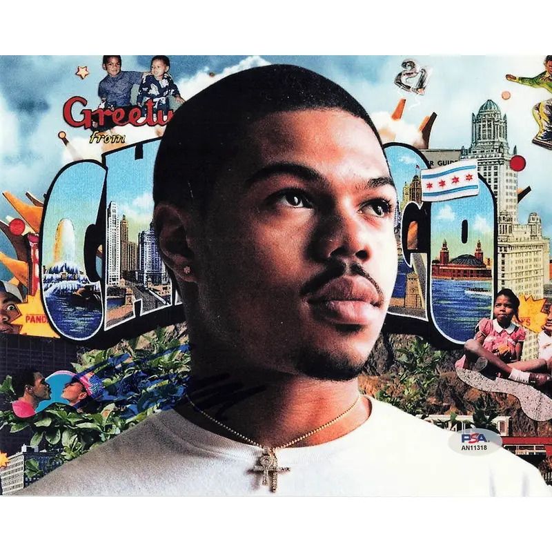 Taylor Bennett signed 8x10 photo PSA/DNA Autographed Rap