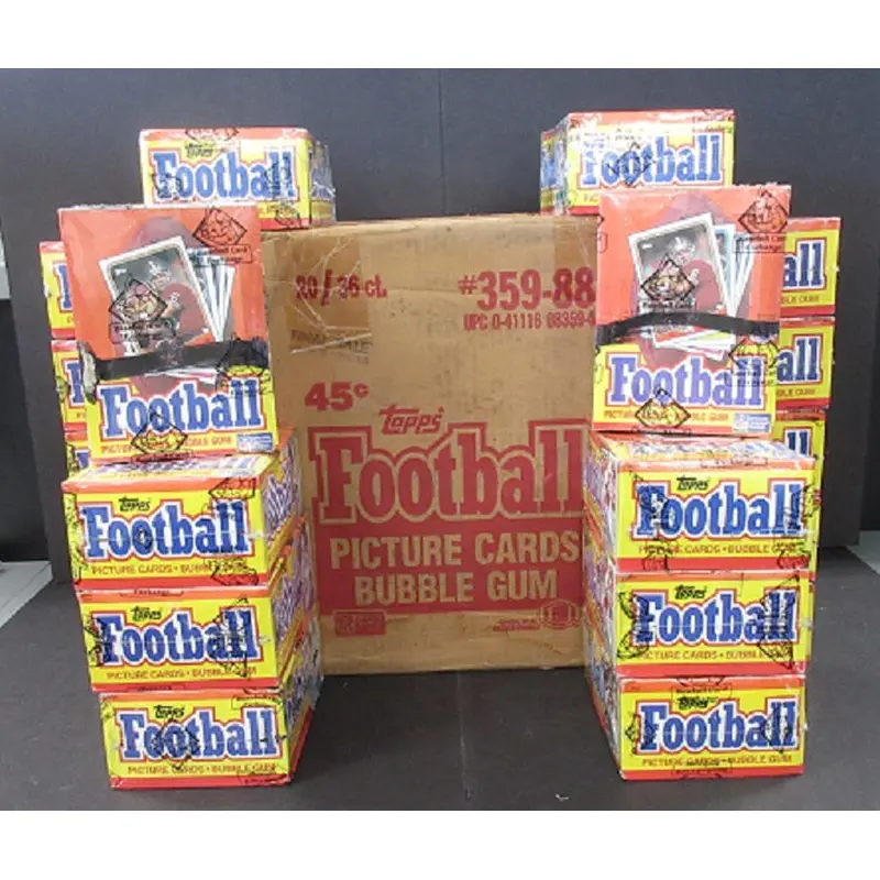 1988 Topps Football Wax Case (20 Box) (BBCE) (X-Out)