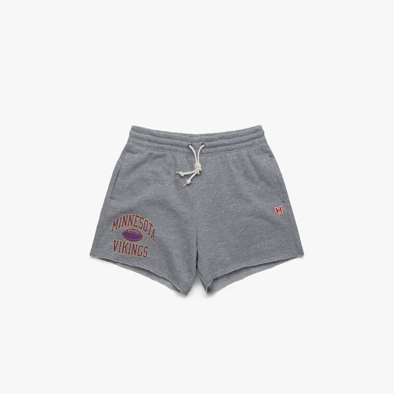 Women's Minnesota Vikings Gridiron Sweat Shorts