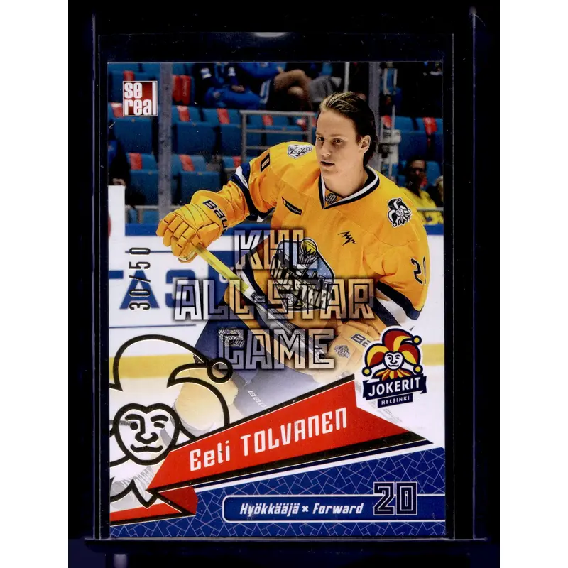2018-19 Sereal Jokerit - KHL All-Star Game - Eeli Tolvvanen #JOK-TOL-003 /50