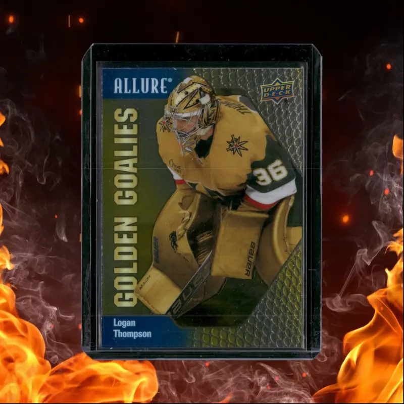 2023-24 Upper Deck Allure Logan Thompson Golden Goalies #GG-13