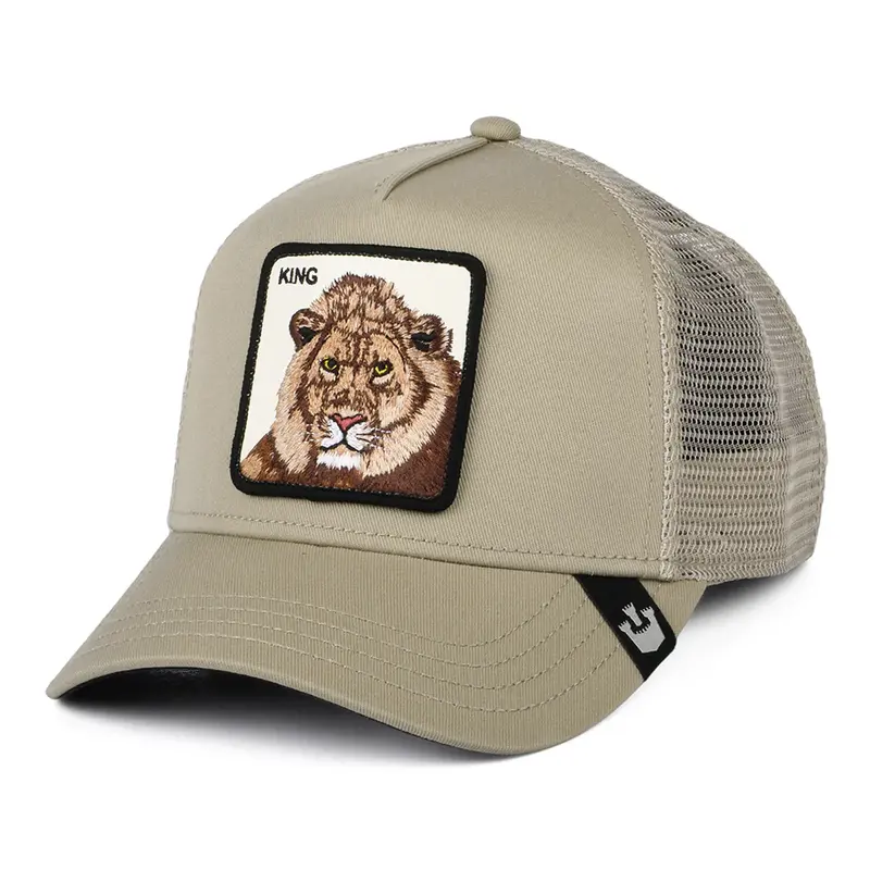 Goorin Bros - The Farm -  The King Lion - Trucker Cap - Khaki
