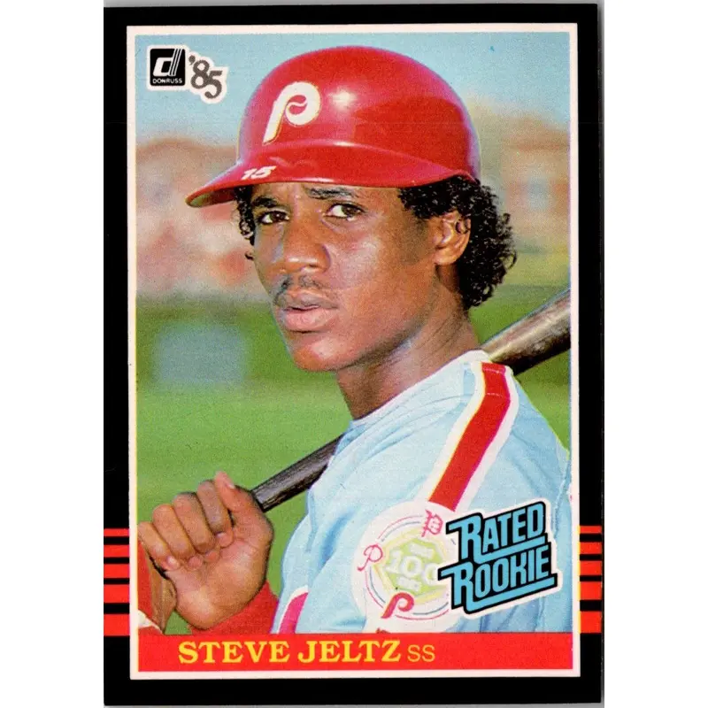 1985 Donruss Steve Jeltz #44 Rookie