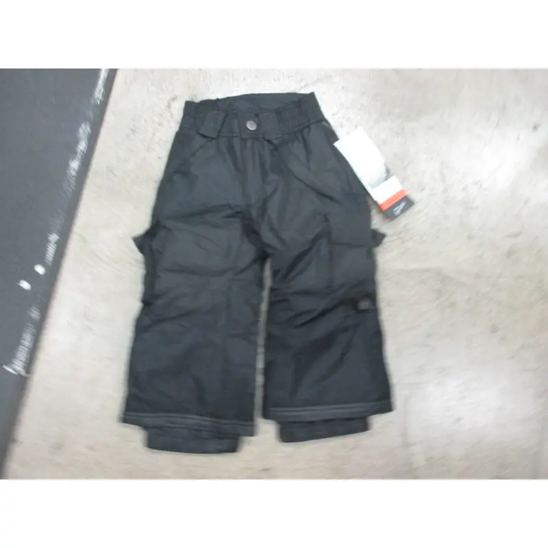 New WFS Sportcaster Toddler Cargo Snow Pants Black Size 2T
