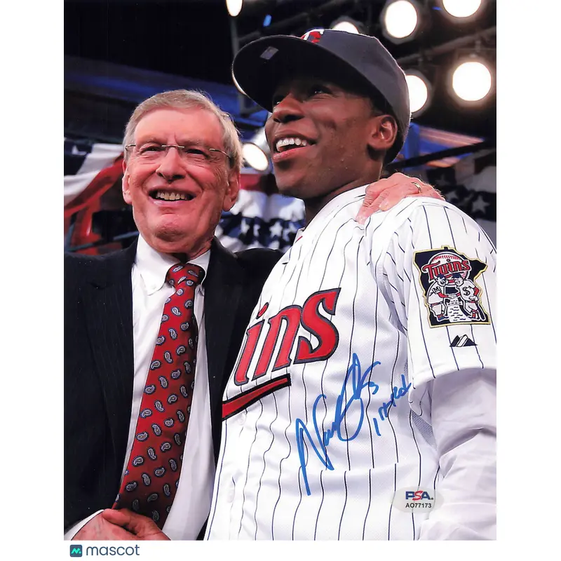 Nick Gordon Signed 8x10 Photo PSA Minnesota Twins