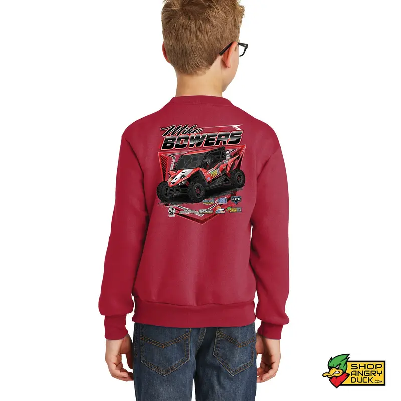 Mike Bowers Racing Youth Crewneck Sweatshirt