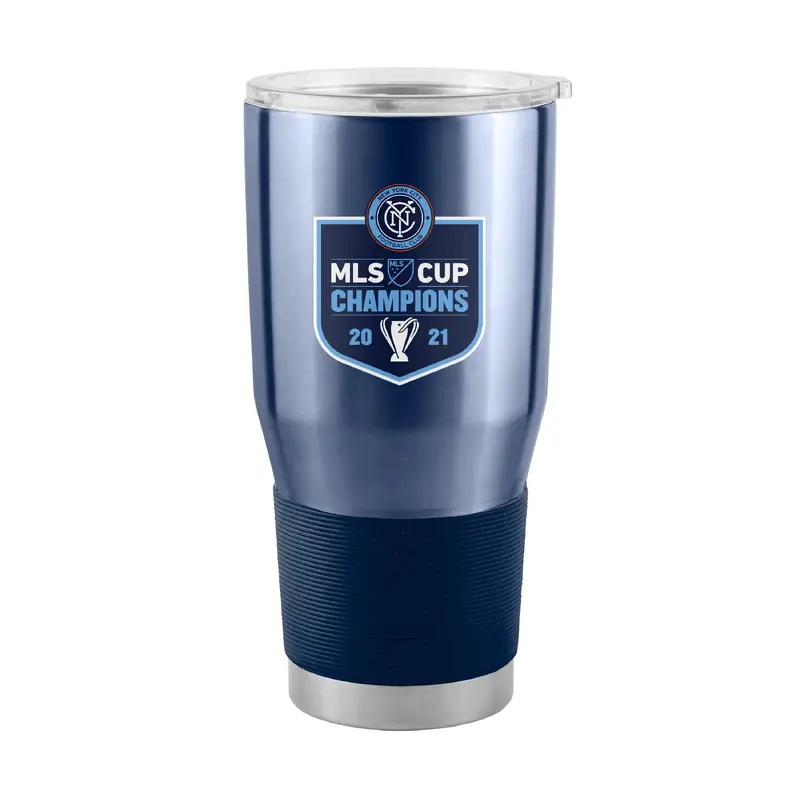 New York City FC 30oz 2021 MLS Champions Stainless Tumbler