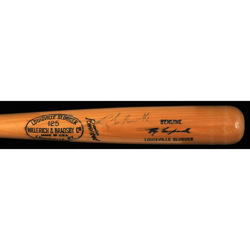 Roy Campanella Signed Louisville Slugger Game Model Bat With JSA COA