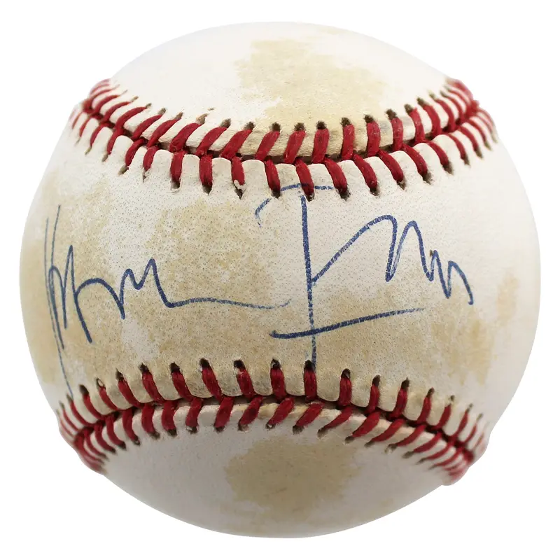 Harrison Ford Star Wars Authentic Signed Gene Budig Oal Baseball JSA #XX19501
