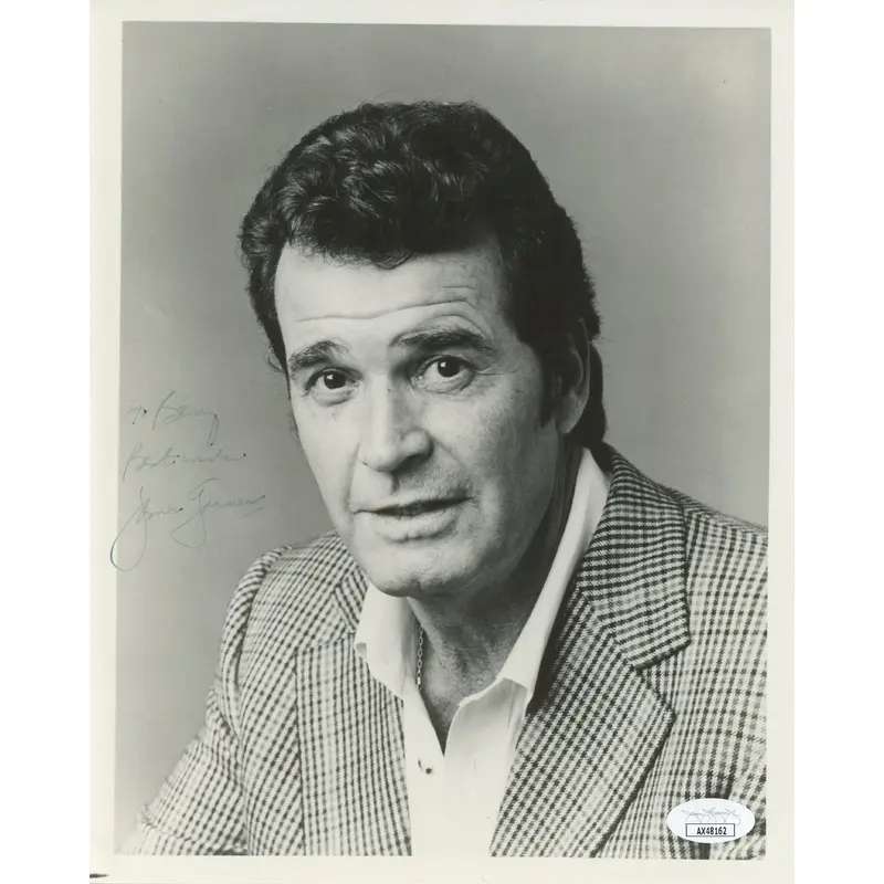 James Garner The Rockford Files Authentic Signed 8x10 Photo JSA #AX48162