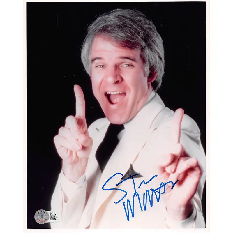 Steve Martin A Wild and Crazy Guy Authentic Signed 8x10 Photo BAS #BL76430