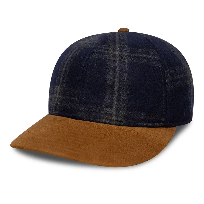New Era Karo Wool Navy Retro Crown 9FIFTY Adjustable Cap