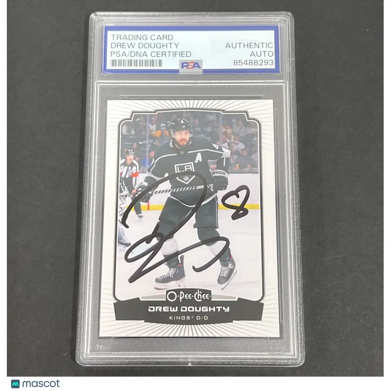 2022 #79 Drew Doughty signed card PSA