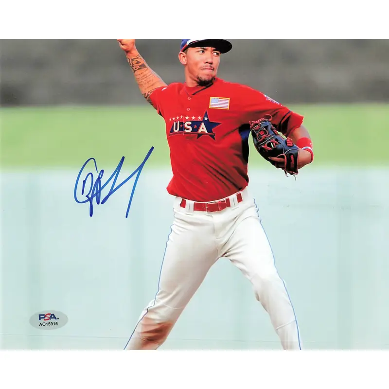 J.P. Crawford signed 11x14 photo PSA/DNA Seattle Mariners Autographed