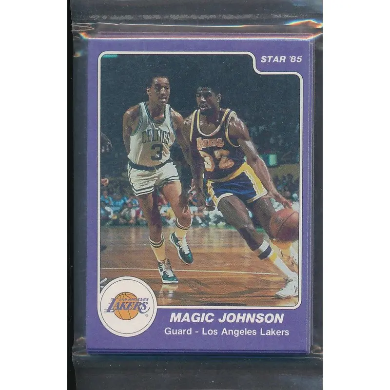 1984/85 Star Basketball Lakers Complete Bagged Set