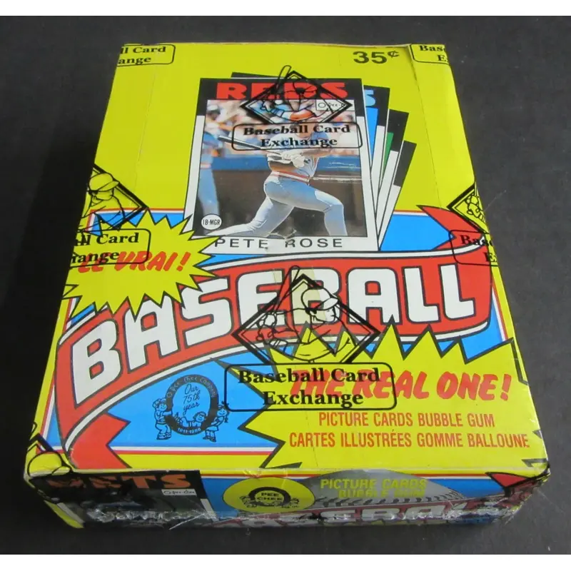 1986 OPC O-Pee-Chee Baseball Unopened Wax Box