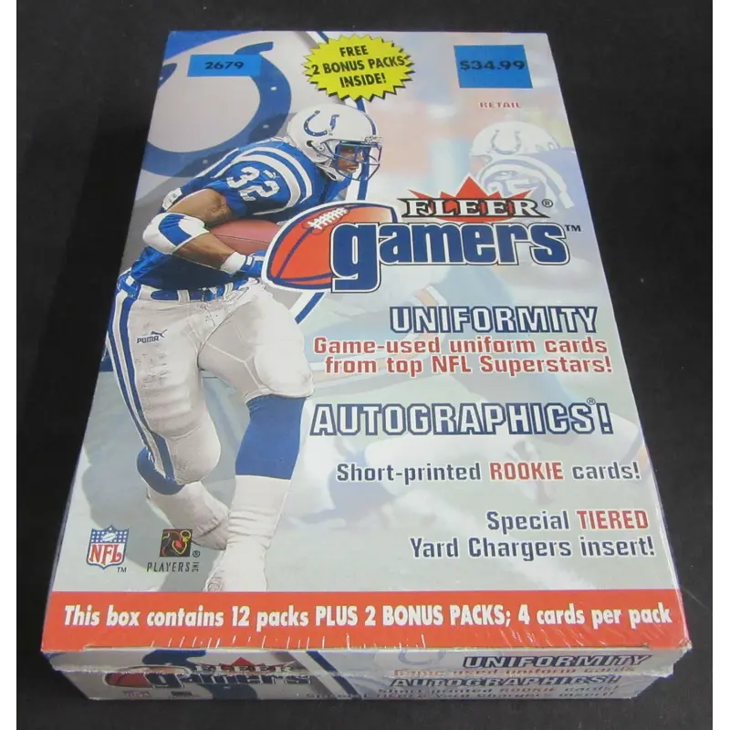 2000 Fleer Gamers Football Blaster Box (14/4)