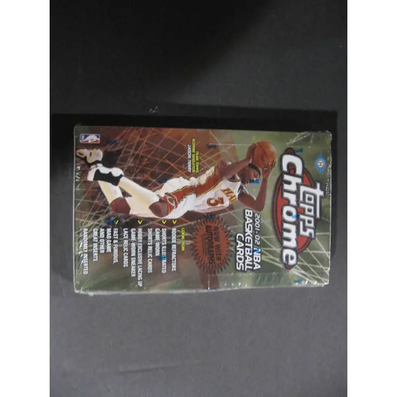 2001/02 Topps Chrome Basketball Box (Hobby)