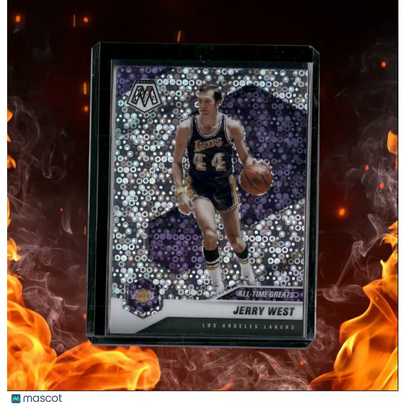 2020-21 Panini Mosaic Jerry West All-Time Greats Fast Break Disco Prizm #293