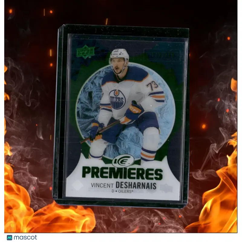 2023-24 Upper Deck Ice Vincent Desharnais Premieres Green Rookie 172/299 #202