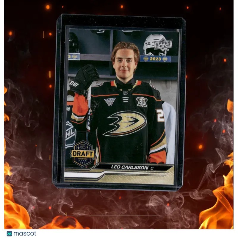 2023-24 Upper Deck Leo Carlsson 1st Draft Rookie #736