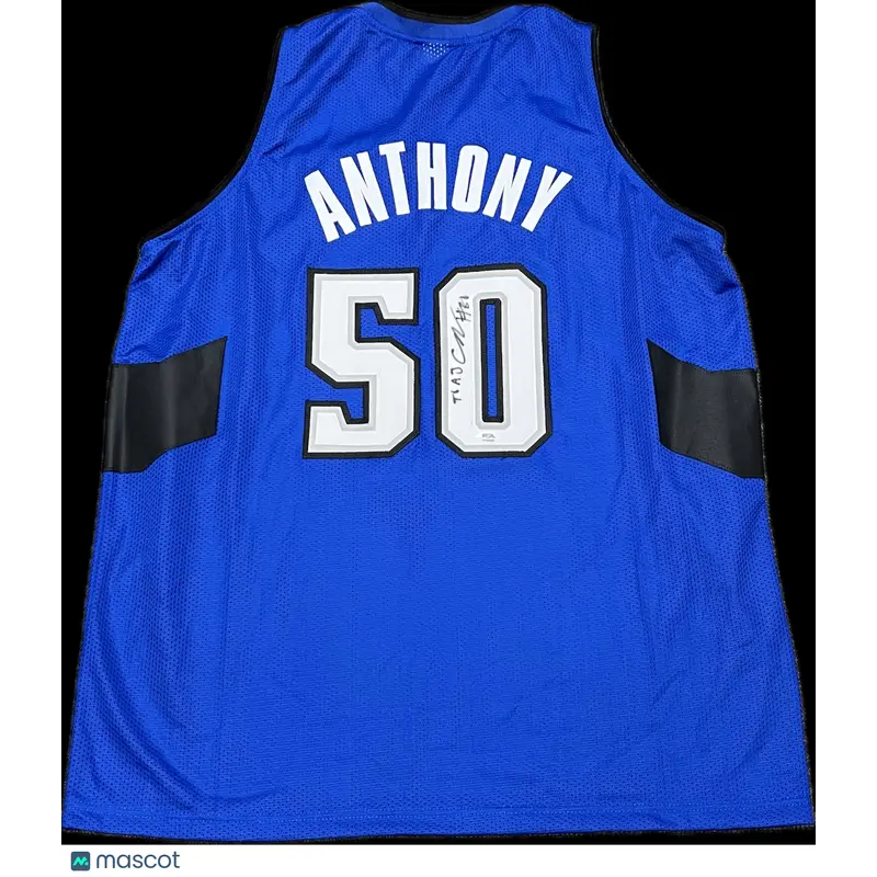 Cole Anthony Signed Jersey PSA Orlando Magic Autographed