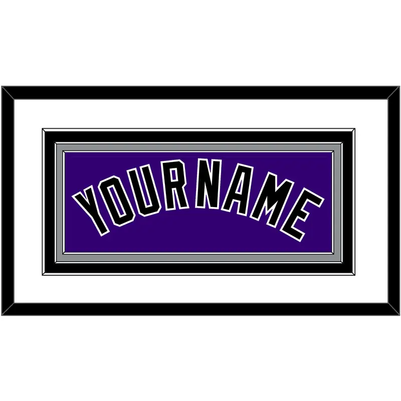 Colorado Name - Alternate Purple - Triple Mat 1