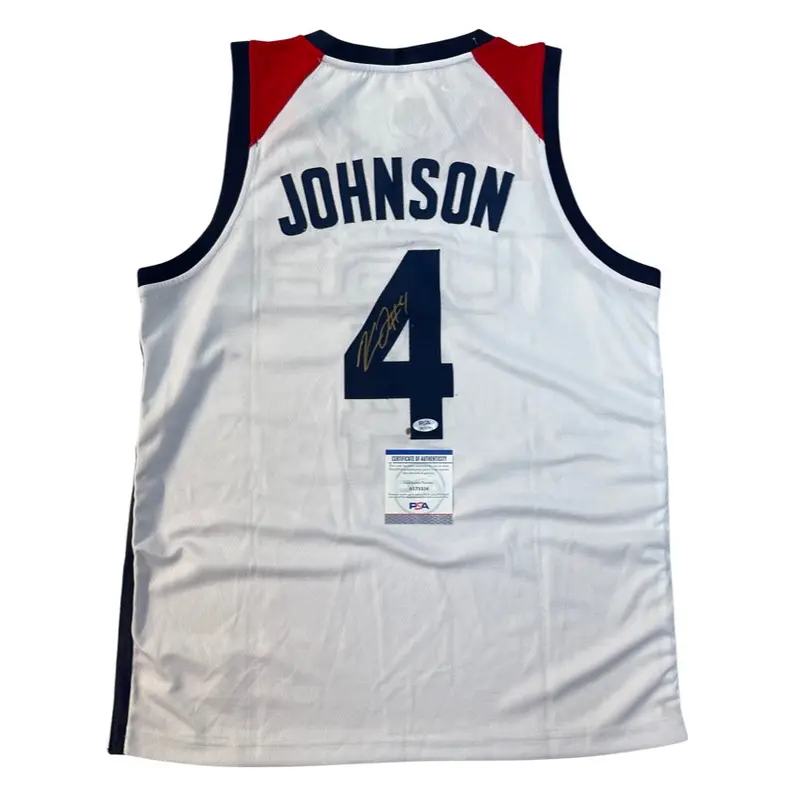 Keldon Johnson signed jersey PSA/DNA Team USA Autographed