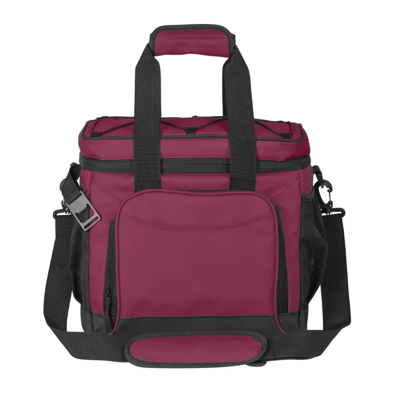 Plain Maroon 24 Can Flex Cooler