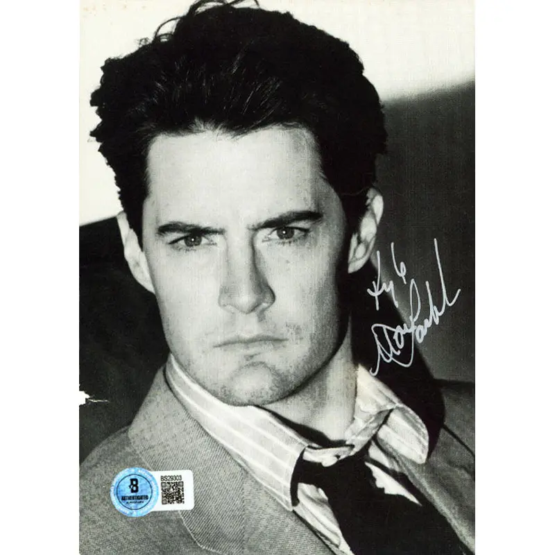 Kyle Maclachlan Twin Peaks Authentic Signed 5x7 Photo Autographed BAS #BS29303